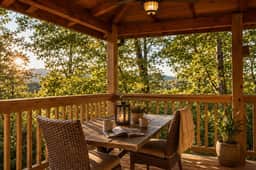 Cozy 3BR Cabin with Hot Tub, Pool Table & Arcade - Image 4