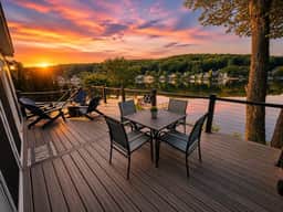 Sunset Cove Lakefront Retreat with Private Dock - Image 3