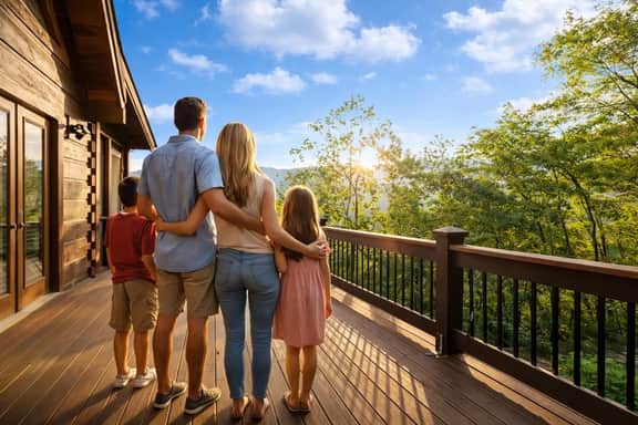 Luxury Smoky Mountain Cabin with Theater & Hot Tub - Image 2