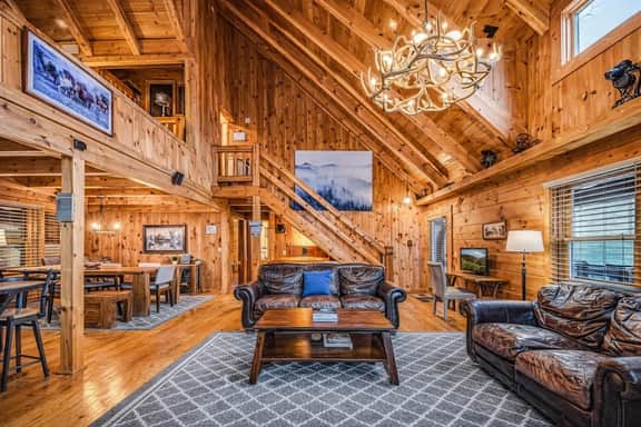 Luxury Smoky Mountain Cabin with Theater & Hot Tub - Image 4