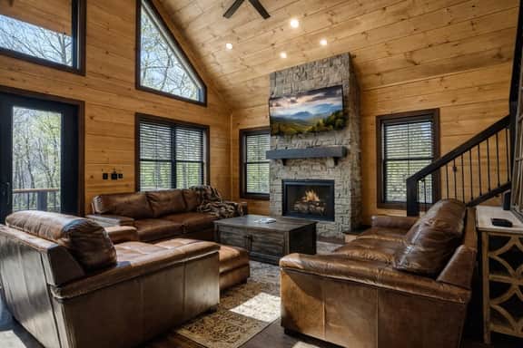 Luxury Cabin with Hot Tub & Smoky Mountain Views - Image 4