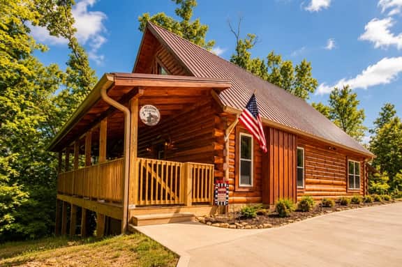 Cozy 3BR Cabin with Hot Tub, Pool Table & Arcade - Image 2