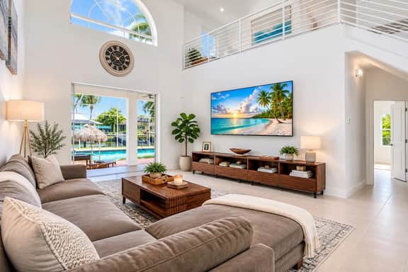 Luxe Waterfront Cape Coral Villa Pool, Dock, 4BR - Image 3