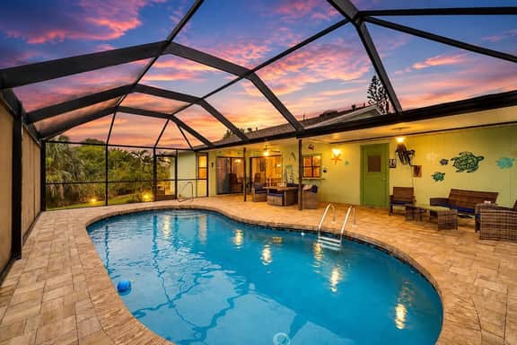Port Charlotte Waterfront Luxe Tiki, Pool, Dock - Image 3