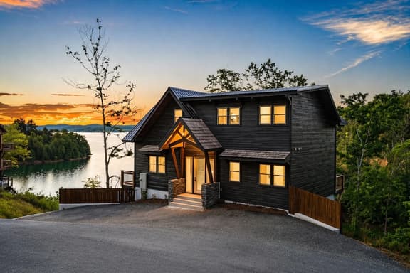 The Incredible Smoky Mtn Luxury Lake House, 4 BR! - Image 1