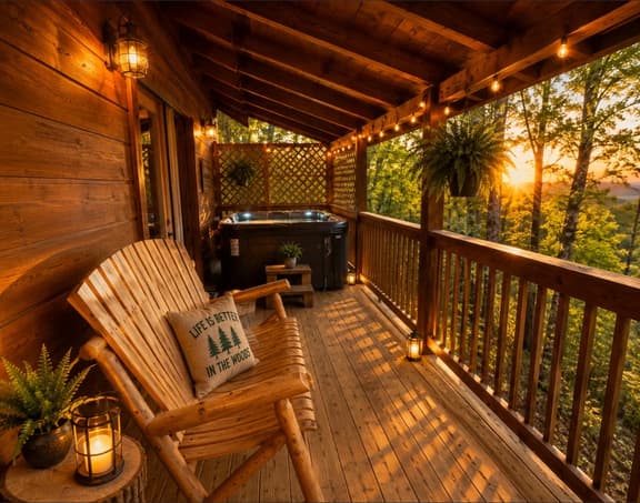 Smoky Mountain Retreat - Deck, Hot Tub, Games - Image 1