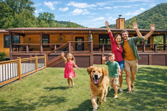 Secluded Luxury Cabin with Hot Tub & Yard - Image 1