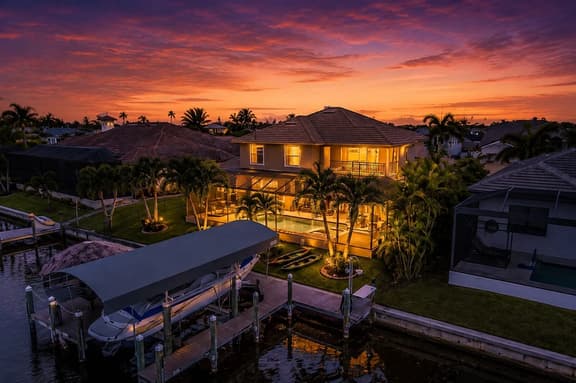 THE Luxury Villa, Gulf Access, Pool, Spa, Tiki Hut - Image 1