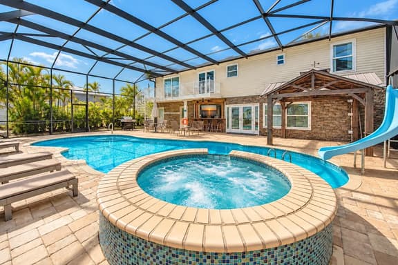 Canal Oasis with Pool Spa Outdoor Kitchen - Image 1